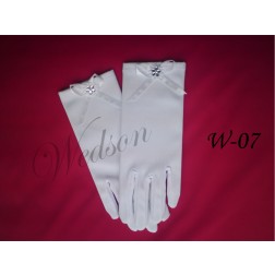 Rękawiczki komunijne- dziewczęce W-07